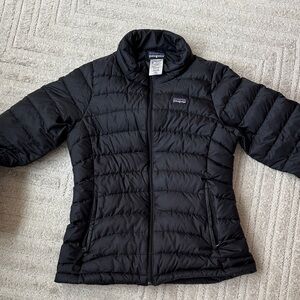 Patagonia girls Classic Black Puffer Coat
